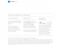 accountantsgermany.com Webseite Vorschau