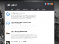 line-lan.net Webseite Vorschau