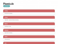 phamia.de Webseite Vorschau
