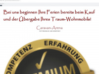 caravan-arena.ch Webseite Vorschau