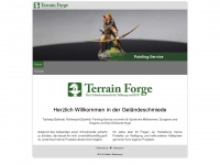 terrainforge.de Webseite Vorschau