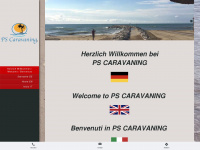 ps-caravaning.de Webseite Vorschau