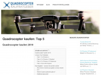 quadrocopterkaufen.org Webseite Vorschau