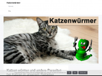 katzenwuermer.com Webseite Vorschau