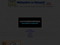 roensahl.de Webseite Vorschau