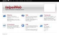 talpaweb.de Webseite Vorschau