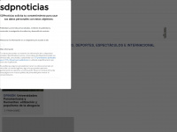 sdpnoticias.com Webseite Vorschau