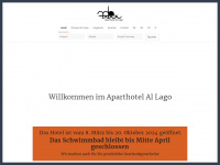 aparthotel-al-lago.ch Webseite Vorschau