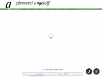 gaertnerei-angeloff.at Webseite Vorschau