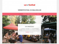 vorortfestival.ch Webseite Vorschau