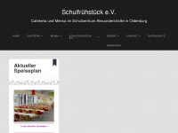 schulfruehstueck-ev.de Webseite Vorschau