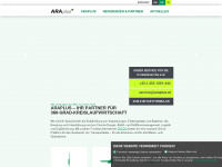 araplus.at Webseite Vorschau