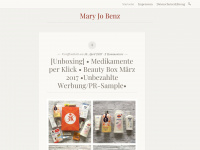 maryjobenz.wordpress.com Webseite Vorschau