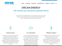 orcan-energy.com Webseite Vorschau