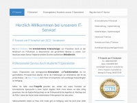 it-forensik-it-sicherheit.de Webseite Vorschau
