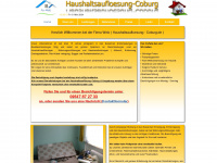 haushaltsaufloesung-coburg.de Webseite Vorschau