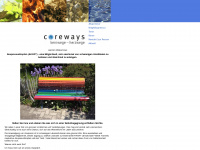 coreways.ch Webseite Vorschau