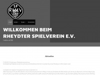 rheydter-sv.de Webseite Vorschau