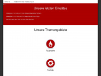 feuerwehr-bad-klosterlausnitz.de Webseite Vorschau