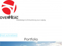 overhead-design.de Webseite Vorschau
