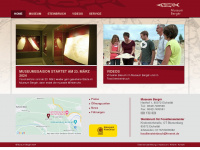 museum-berger.de Webseite Vorschau
