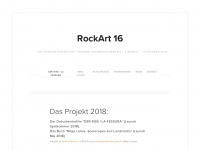 rockart2016.ch Webseite Vorschau