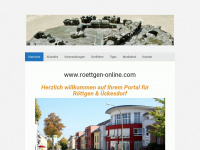 roettgen-online.com Webseite Vorschau