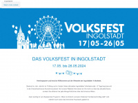 volksfest.in Webseite Vorschau