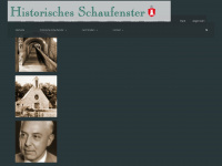 historische-schaufenster.de Webseite Vorschau