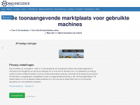 machineseeker.nl Webseite Vorschau