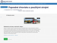 machineseeker.sk Webseite Vorschau