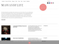 mawayoflife.de Webseite Vorschau