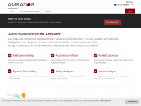 ambador.com Webseite Vorschau