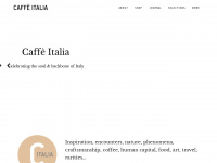 caffeitalia.se Webseite Vorschau