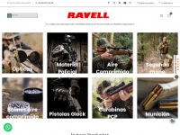 ravell.es Webseite Vorschau