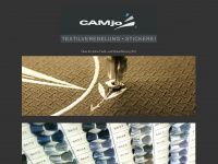 camjo-textilveredelung.de Webseite Vorschau