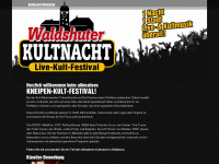 kultnacht-waldshut.de Webseite Vorschau