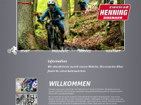 fahrrad-eisenach.de Webseite Vorschau