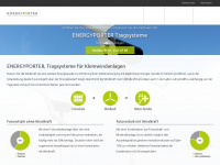 energyporter.de Webseite Vorschau