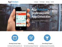 app-potsdam.de Webseite Vorschau