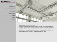 sanola.ch Webseite Vorschau