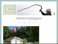 offspacekunstgarten.wordpress.com Webseite Vorschau