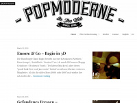 popmoderne.wordpress.com Webseite Vorschau