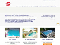 poolkomplettbau.eu Webseite Vorschau