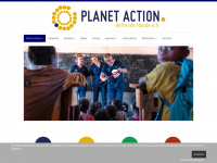 planet-action.de Webseite Vorschau