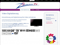 zihlmann.tv Webseite Vorschau