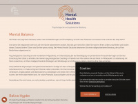 mental-health-solutions.com Webseite Vorschau