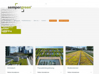 sempergreen.com Webseite Vorschau