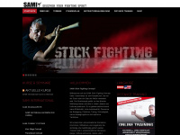 stickfighting-concept.at Webseite Vorschau
