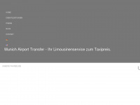munich-airport-transfer.com Webseite Vorschau
